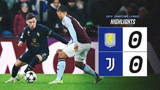 HIGHLIGHTS UCL | Aston Villa 0-0 Juventus | Matchday 5