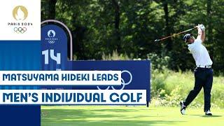  Matsuyama Hideki leads in round 1 | Men's individual golf ️ | Paris 2024 highlights