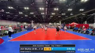 SVB 16s vs. JAX Skyline 16 Black (2025.03.02)