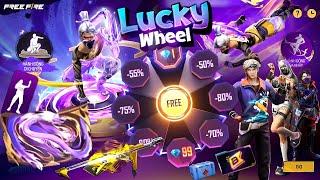 LUCKY WHEEL DISCOUNT EVENT FF, SEPTEMBER EVENT FREE FIRE 2024  | FREE FIRE NEW EVENT | FF NEW EVENT