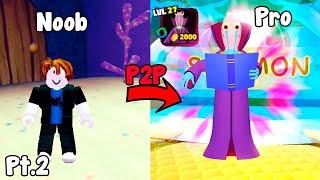 Noob To Pro In SpongeBob Tower Defense Roblox Pt.2 Get Secret Dream Gary!