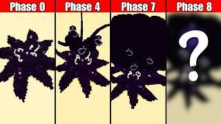 All Phases of explosions Wither Storm in minecraft!