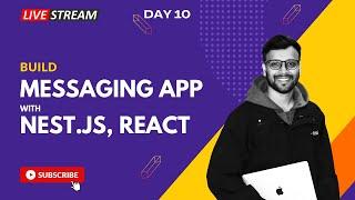  [LIVE] Build and deploy Real Time Chat App with NestJS, React, GraphQL - Day 10 