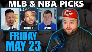 MLB & NBA Picks with Kyle Kirms | Friday May 23rd