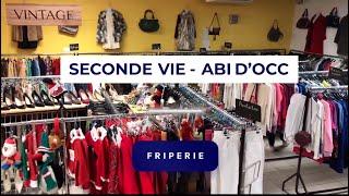 Visite de la friperie Seconde Vie Abidocc à Montpellier !