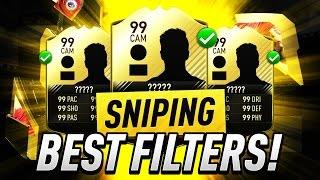 FIFA 17 | THE BEST SNIPING FILTERS WITH LIVE SNIPING REACTIONS | MAKE OVER 50K AN HOUR ON FIFA 17