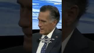 #Romney Says He Won't Support #Trump In 2024