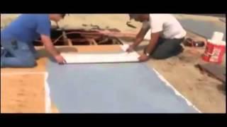 How to waterproof a plywood roof deck  - Sesa Plywood +90 312 350 49 81 www.sesaplywood.com