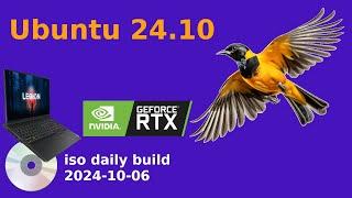 Ubuntu 24.10 iso daily build 2024.10.06