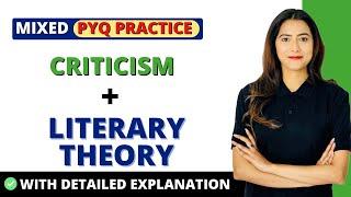 Literary Criticism & Literary Theory - Most Expected PYQs for JAN 2025 | UGC NET Exam | By Sunaina