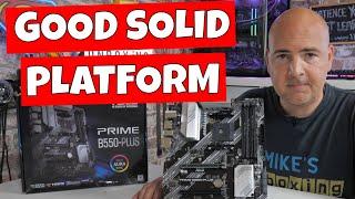 ASUS Prime B550 Plus Mid Range AMD AM4 Motherboard Unboxing & Tour