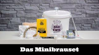 Das Minibrauset von Bier-Kwik® - Schritt für Schritt zum eigenen Bier. Tutorial 4K