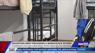 Salvation Army locations in NWA provide warm shelter in cold weather