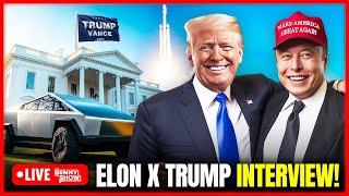  HISTORY: Trump LIVE With Elon Musk Right Now! The Triumphant Return to X | Watch LIVE With Us NOW