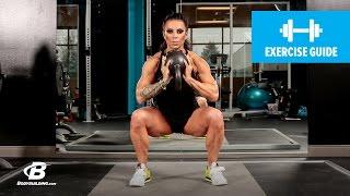 How To Do a Kettlebell Sumo Squat | Exercise Guide