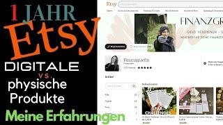 1 JAHR ETSY I meine Erfahrungen + Tipps