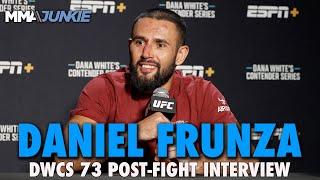 Daniel Frunza Already Feels 'Comfortable' in UFC After Winning Contract | DWCS 73