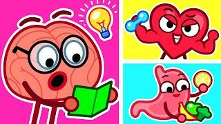 Discover Your Body!  Learning Body Parts with Pit & Penny 