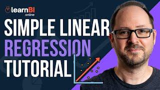 Simple Linear Regression Analysis For Beginners | Basic Predictive Analytics