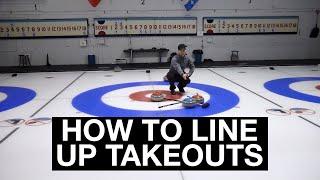 Curling Tactics -  How To Line Up Takeouts