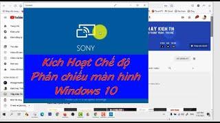 Cách kích hoạt phản chiếu màn hình trên Windows 10