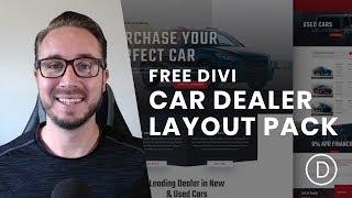 Get a FREE Car Dealer Layout Pack for Divi