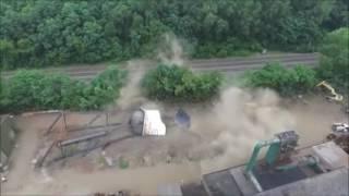 Eslich Wrecking - Canton Drop Forge Water Tower Demo