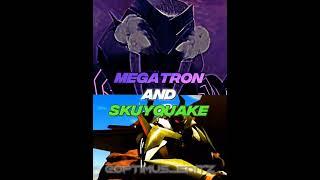 optimus prime and dreadwing vs Megatron and skuyquake #transformers#vs#shorts