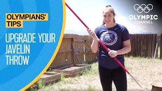 How to Throw the Javelin - The Perfect Angle ft. Kara Winger | Olympians' Tips