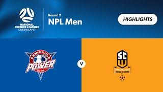 NPL Men Round 2 - Peninsula Power vs. Sunshine Coast Wanderers Highlights