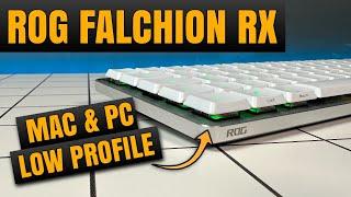 ROG Falchion RX Low Profile 65% keyboard with Red Switches. Stuff you need to know