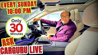 Family Car in 9 Lakhs ⭐️ Nissan, Citroen, Hyundai, Tata, Maruti & Renault  Live With CARGURU