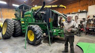 Farmer Ross S2 E2 Tractor repairs and feed mixing for the new calves