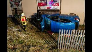 Schwerer Unfall auf Bundesstraße bei Falkenstein