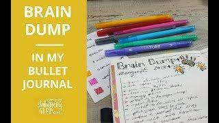 How to do a Brain Dump in your Bullet Journal