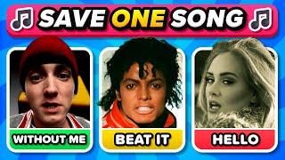 SAVE ONE SONG:  Best Bands & Singers Of All Time   MUSIC CHALLENGE