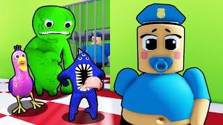 GARTEN OF BANBAN VS BABY BARRY'S PRISON RUN IN ROBLOX!