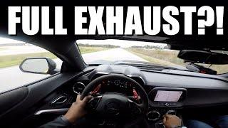 2018 Camaro ZL1 1LE PURE POV-Full Exhaust (Manual)