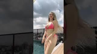 Sharon Shirley Hot and Sexy Swimsuit Tiktok Short