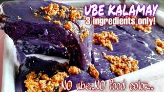 HOW TO MAKE UBE KALAMAY with 3 INGREDIENTS ONLY /PANG NEGOSYO RECIPE / bake by mama jhane