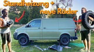   Post T5 bekommt eine Standheizung + Offroadreifen  ⎥Diy - Camperausbau ⎥VW Bus