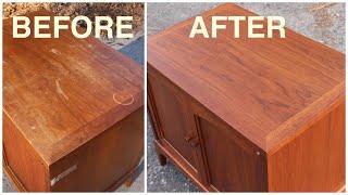 Thrift Store Rescue  #8 / Mid Century Furniture Restoration