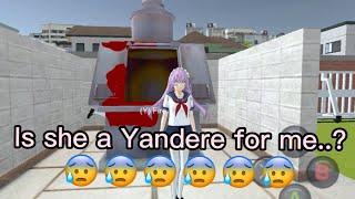 THE NEW STUDENT IS A‼️YANDERE?‼️|| High School 2018