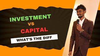 Investment vs Capital | Trading Secrets Tamil