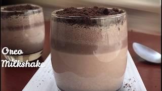 Oreo Milkshake - Just 3 Ingredients | Super Delicious Layered Oreo Milkshake - in 2 Minutes