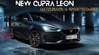The Cupra Leon Hatchback and Sportstourer Debuts With New Engines