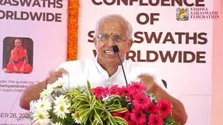 Confluence of Saraswaths Worldwide | Listen to Shri Dinesh Kamath | Watch Video