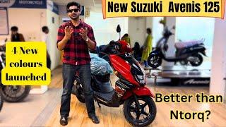 2024 Suzuki Avenis 125 New colour -Detailed Review || better than Tvs Ntorq ?