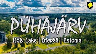 HOLY LAKE Pühajärv Otepää | Estonia | Drone Video [4K]