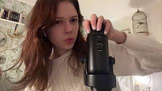 Asmr~mic scratching+mic tapping(some rambling)